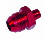 Alloy Fuel Union 1/8th Nptf - jic-8 (Red)