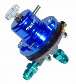 Sytec 1:1 Adjustable Motorsport Fuel Regulator (Jic6 - Jic6) Blue