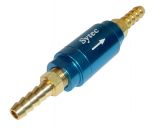 Sytec One Way Valve with 6mm push on tails (Blue)