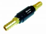 Sytec One Way Valve with 10mm push on tails (Black)