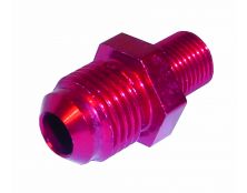 Alloy Male-Male Fuel Union Inc Seal, 10x1 sft - Jic6 (Red)