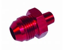 Alloy Fuel Union 1/8th Nptf - jic-8 (Red)