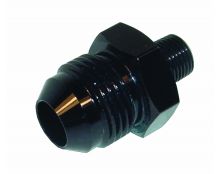 Alloy Fuel Union 1/8th Nptf - jic-8 (Black)