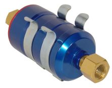 Bullet Fuel Filter 14x1.5mm in 12x1.5mm out (Blue)