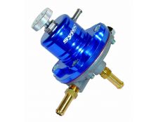 SYTEC Fuel Pressure Regulator 1:1, 8mm Tails In & Out (Blue)