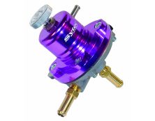 SYTEC Fuel Pressure Regulator 1:1, 8mm Tails In & Out (Purple)