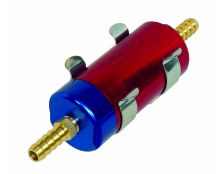 Small Bullet Fuel Filter (Red) 8mm Tails