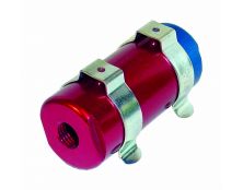 Small Bullet Fuel Filter 1/8th Nptf (Red)