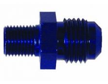 Alloy Straight Union M10x-6 (Blue)