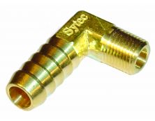 Sytec Brass 90 Degree Union 1/8nptf to 10mm (Facet 42774)