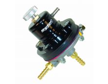 Sytec 1:1 Adjustable Motorsport Fuel Pressure Regulator (Black) 10mm