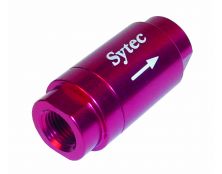 Sytec One Way Valve with 1/8 NPTF Female Connection (Red)
