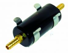 Small Bullet Fuel Filter (Black) 10mm Tails