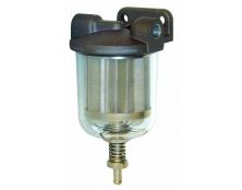Diesel Water Separator (Inox) Transparent Bowl 1/8th nptf (Malpassi)